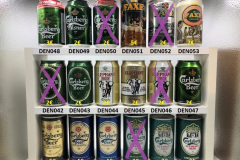 DEN036-053 beer can from Denmark, Danish beer can collector, Danish beer can Collection