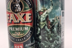 DEN104 Faxe Premium 112 Jahre alt, Dänische Bierdose 1 Liter, Danish 1 liter beer can, beer can collector