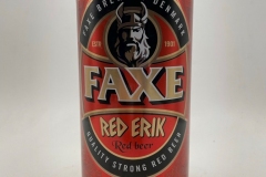 DEN116 Faxe Red Erik 1 Liter can, Denmark beer can, beer can collection, beer can collerctor, Dänische Bierdose, Bierdosensammlung, tin collection