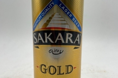 EGY006 Sakara Gold Egypt Beer Can, beer can from Egypt, Ägyptische Bierdose