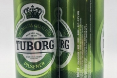 EST007 Tuborg Pilsener 1 Liter,  beer can Estonia, Bierdosen Estland