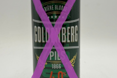 FRA272 Goldenberg Pils 1866 4.0% Bire Blonde, beer can canettes de bière françaises Bierdosen Frankreich, French beer can collection, beer can collector France