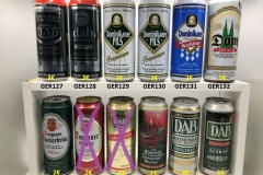 GER121-132  Darguner, DAB, Dominikaner Pils, Dominikaner Weißbier, Dom Kölsch Bier Dose, Beer Can