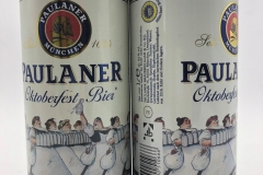 GER889 Paulaner Oktoberfest Bier, Bierdose Deutschland 1 Liter, Bierdosen Deutschland, Bierdosensammlung, German beer can collection