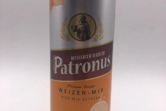 GER894 Patronus Weissbier Radler, Bierdosen Deutschland, Bierdosensammlung, German beer can collection