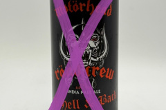 GBR364 Motörhead röad crew To hell & Back India Pale Ale Brewed by Camerons, Heavy Metal Beer Can Collection, Bierdosenmuseum Austria