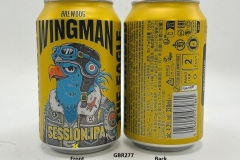 GBR277 Brewdog Wingman Session IPA 33cl The Eagle has Landed, UK beer can, Craft Beer Can Great Britain, England beer can, United Kingdom beer can Collector