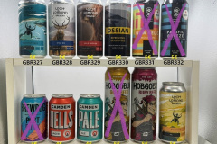 GBR321-332 Brewdog Post punk, Camden Hells Lager, Camden Pale Ale, Hobgoblin Gold Beer Pint Can, Hobgoblin Ruby Beer Pint Can, Loch Lomond Brewery Bravehop IPA, Loch Lomond Brewery Bravehop Dark Bipa, Loch Lomond Brewery Stag Do DDH Pale, Loch Lomond Brewery Wild Drover Hazy IPA, Ossian Refreshing Golden Ale, Stewart Brewing New Relic Mosaic IPA, Stewart Brewing Pacific Breeze West Coast IPA, UK beer can collector, England beer can, United Kingdom beer can Collector, England beer cans, Bierdosenmuseum Österreich