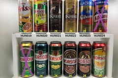 HUN013-024 Hungary beer can collection , Ungarische Bierdose