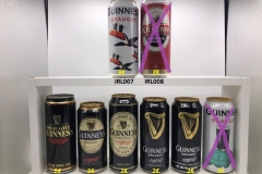 IRL001-008 Guinness Beer can, Guiness Collector, Guinness beer can collection
