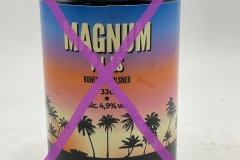 ITA184 Magnum P.I.LS Bohemian Lager 0,33l Underdog Brewery, Italian craft beer can, craft can collection