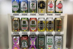 ITA032-049 Italian Beer Can Collection,  lattine di birra italiana