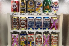 ITA104-121 Italian Beer Can Collection,  lattine di birra italiana