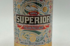 ITA191 Birra Superior Italian Pale Ale Lager, Italian Craft Beer, Birra Italia, Beer Can Collector From Italy, Italian Craft Beer