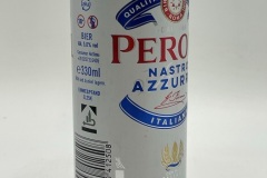 ITA201 Peroni German Market, Sleek can 330ml, beer can collector Italy, Italian Beer Can, Italienische Bierdose