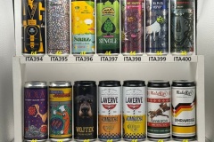 ITA387-400 Biren, Bibibir, Canediguerra, Castelli Birrifico, East Side, Hopskin, Lambrate, Liquida, Mister B, Q, Birrifico Altotevere, Birrifico Bajön, Busa del Briganti, Ca´del Brado, Rebel, WAR Brewery, Mala Ripe, Oldo, Vertiga, Opperbacco, Brew Fist, Shire, Wild Raccoon Italian Craft Beer, Italian Craft beer cans, Lattine di birra artigianale italiana, collezionisti di lattine di birra, birra artigianale Italia, Italienische Craft Bier Dosen