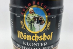 KEG010 Mönchshof Kloster Schwarz Bier Germany 5 EURO Party Keg Collector, 5 Liter Partyfass Sammlung, Partyfässer, Keg Collection, Keg Collector Germany