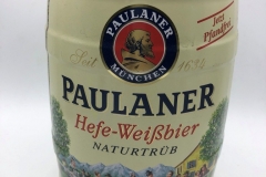 KEG018 Paulaner Hefe Weissbier 2008 Germany 5 EURO Party Keg Collector, 5 Liter Partyfass Sammlung, Partyfässer, Keg Collection, Keg Collector Germany