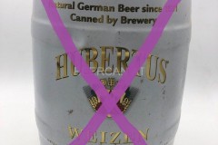 KEG031 Hubertus Weizen 2015 Germany 5 EURO Party Keg Collector, 5 Liter Partyfass Sammlung, Partyfässer, Keg Collection, Keg Collector Germany