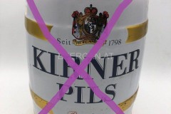 KEG033 Kirner Pils Premium 1996 Germany 6 EURO Party Keg Collector, 5 Liter Partyfass Sammlung, Partyfässer, Keg Collection, Keg Collector Germany