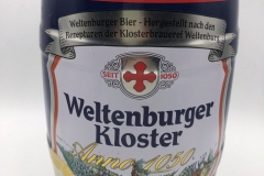 KEG036 Weltenburger Kloster "European Beer Star" 2017 Germany 6 EURO Party Keg Collector, 5 Liter Partyfass Sammlung, Partyfässer, Keg Collection, Keg Collector Germany