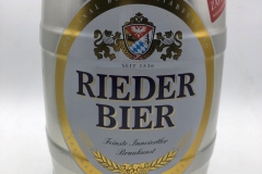 KEG059 Rieder Bier Silver Keg 2013 Austria 8  EURO Party Keg Collector, 5 Liter Partyfass Sammlung, Partyfässer, Keg Collection, Keg Collector Germany