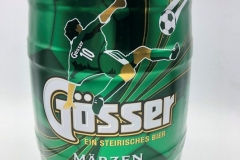 KEG063 Gösser Märzen Soccer Edition 2010 Austria 18 EURO Party Keg Collector, 5 Liter Partyfass Sammlung, Partyfässer, Keg Collection, Keg Collector Germany