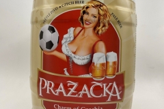 KEG080 Prazacka Limted Football Edition 2021 Czech Republik 16 EURO Party Keg Collector, 5 Liter Partyfass Sammlung, Partyfässer, Keg Collection, Keg Collector Germany