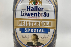 KEG097 Haller Löwenbräu Meistergold Spezial 2009 Germany 12 EURO Party Keg Collector, 5 Liter Partyfass Sammlung, Partyfässer, Keg Collection, Keg Collector Germany