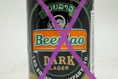 LAO005 Beerlao Dark Lager, Beer can from laos, beer can collector Laos, Laos Beercan Collection, Asian Beer can