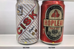 MLT008-009 CISK, Hopleaf  Maltesan Beer Can, Beer Can Malta, beer can collector Malta