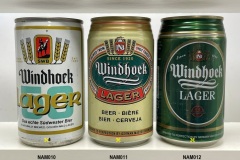 NAM010-012 Windhoeck Lager Steel Can, 330ml, Beer from Namibia, beer cans Namibia, beer can collector Namibia, Bierdosen Namibia
