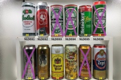 NLD025-036 Holland Beer can collection, Bierdosen Holland