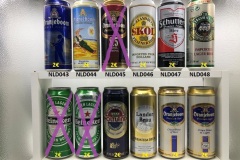 NLD037-048 Holland Beer can collection, Bierdosen Holland