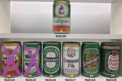 NLD114-120 Holland Beer can collection, Bierdosen Holland