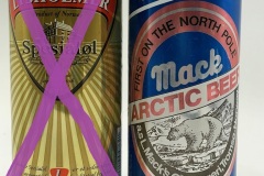 NOR013-014 Lysholmer Spesial öl, Mack Artic Beer 1/2 liter,  Norwegian beer can collection, norwegian beer can, Norwegische Bierdosen