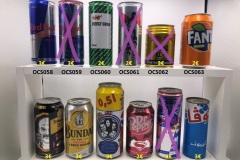 OCS052-063 Energy drink can collector tin collector, tin collection, can collection