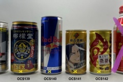 OCS138-143 Takara Can Chu-Hi Special Limited Train Edition, Japan, Lemon Sour Japan, Red Bull Japan, Coffee, Kirin Coffee, Asahi The Craft Aluminium Bottle Japan