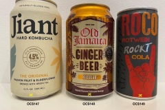 OCS147-149 Jiant Hard Combutcha, Old Jamaica Ginger Beer, Roco  Rotwein Rockt Cola, Dosensammler, Dosensammlung, Getränkedosen, Cans, Alcohol Cans Collection