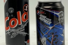 OCS150-151 Kaufland Cola Zuckerfrei Tschechien, Czech Republic, 2022, Pepsi Max Bogba Edition France 2022