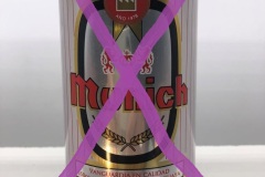 PAR001 Munich Cerveza Paraguaya, Beer Can from Paraguay, Paraguay Beer Can Collection, Bierdose Paraguay, OCOC