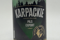 POL089 KARPACKIE Pils Export 330ml, Polish Beer Can Poland beer can collection, beer can collector Poland, Bierdosenmuseum Österreich, Beer Can Museum Austria