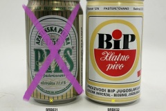 SRB031-032 Apatiska Pivara Light Pils Pico 33cl, BIP Zlatno Pivo Jugoslavija, Bip Jugoslavija, Beograd Beer, Serbische Bierdosen, beer cans from serbia, BIERDOSENSAMMLUNG ÖSTERREICH