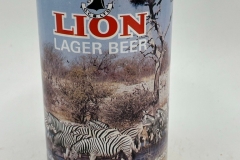 RSA014 Lion Lager Beer South African Wildlife Series Number 8, of a collection of 14, African beer can
