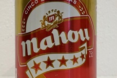 ESP114 Mahou Cinco Estrellas, 25cl,  Latas de cerveza españolas, coleccionistas de latas de cerveza Spanish beer can collection Bierdosen Spanien