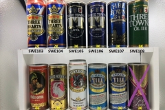 SWE097-108 Swedish beer cans, swedisch beer can collector, Schweden Bierdosen
