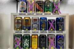 SWE124-140 Swedish beer cans, swedisch beer can collector, Schweden Bierdosen