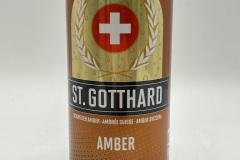 SUI064 St. Gotthard Amber, Swiss beer can collection, swiss craft beer, Schweizer Craft Bier