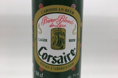 TRI001 Corsaire Biere Caribeenne, Beer from the Caribian, Beer Can Collection Trinidad, beer cans from the island