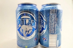 USA354  Polar Pilsener, Brewed for Curacao and Aruba, Caribeen Beer can, Netherland Antilles beer Can, Beer can collection, 355ml